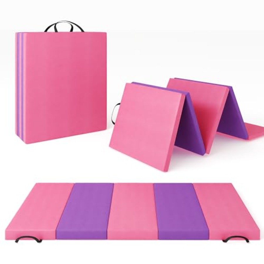 Home Gym Exercise - Folding Gymnastics Mat, Exercise Mats and