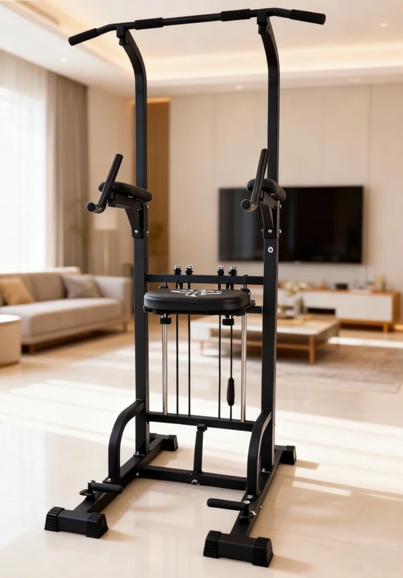 Home Gym Garden - Power Tower Pull-Up Dip Station 450LBS