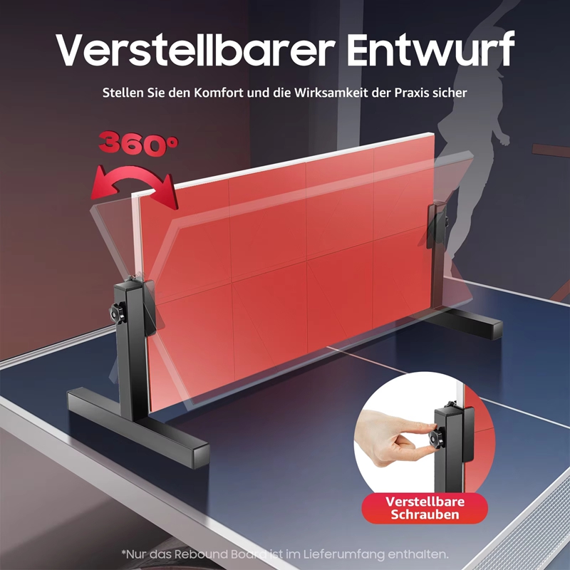 Home Gym Tunturi - Desktop Table Tennis Rebound Board -