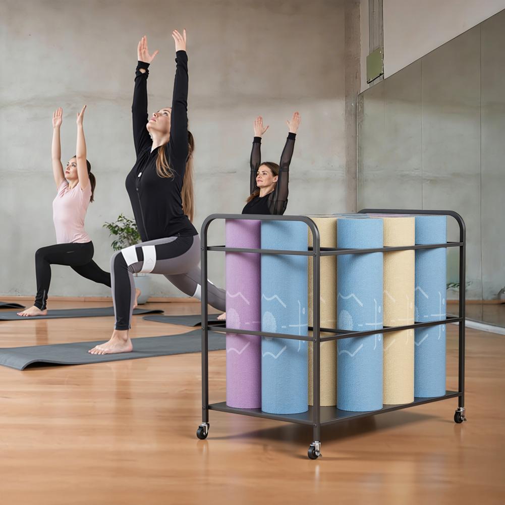 Home Gym Yoga Room - Home Gym Workout Equipment Storage Cart,Yoga
