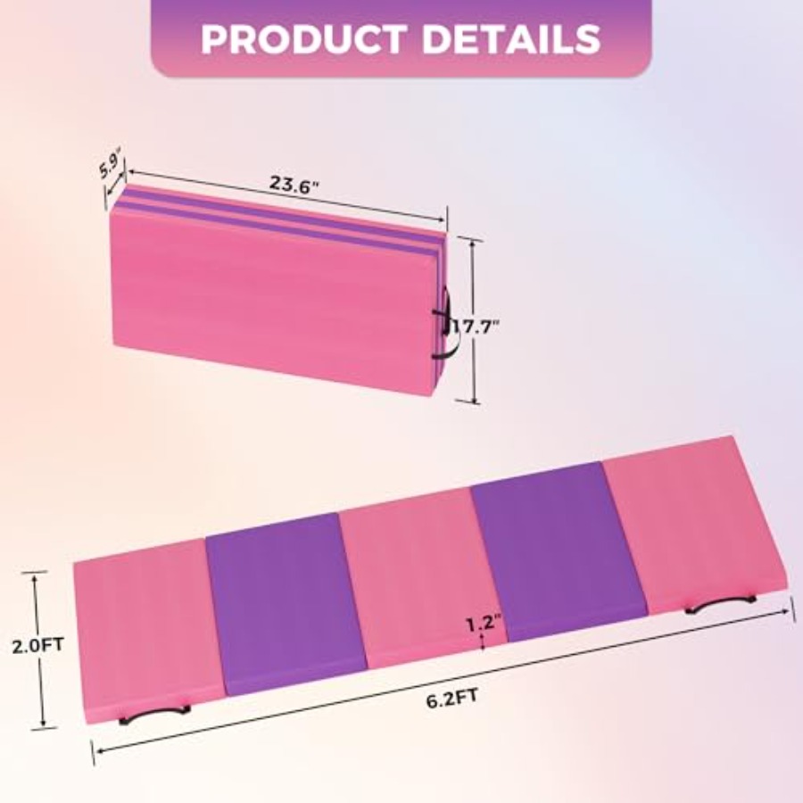 Folding Gymnastics Mat, Exerci - Home Gym Exercise incelemesi ve fiyatı