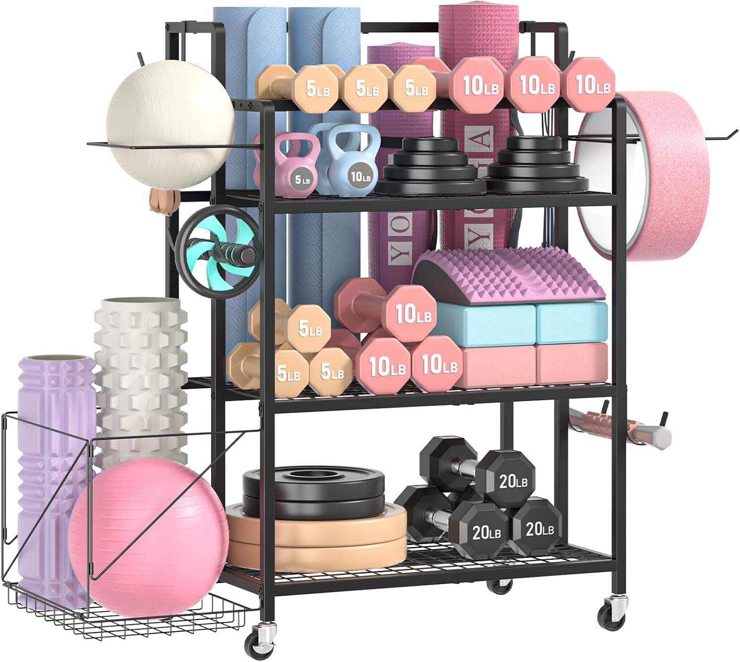 Home Gym Storage, No Material  - Home Gym Dumbbell Workout incelemesi ve fiyatı