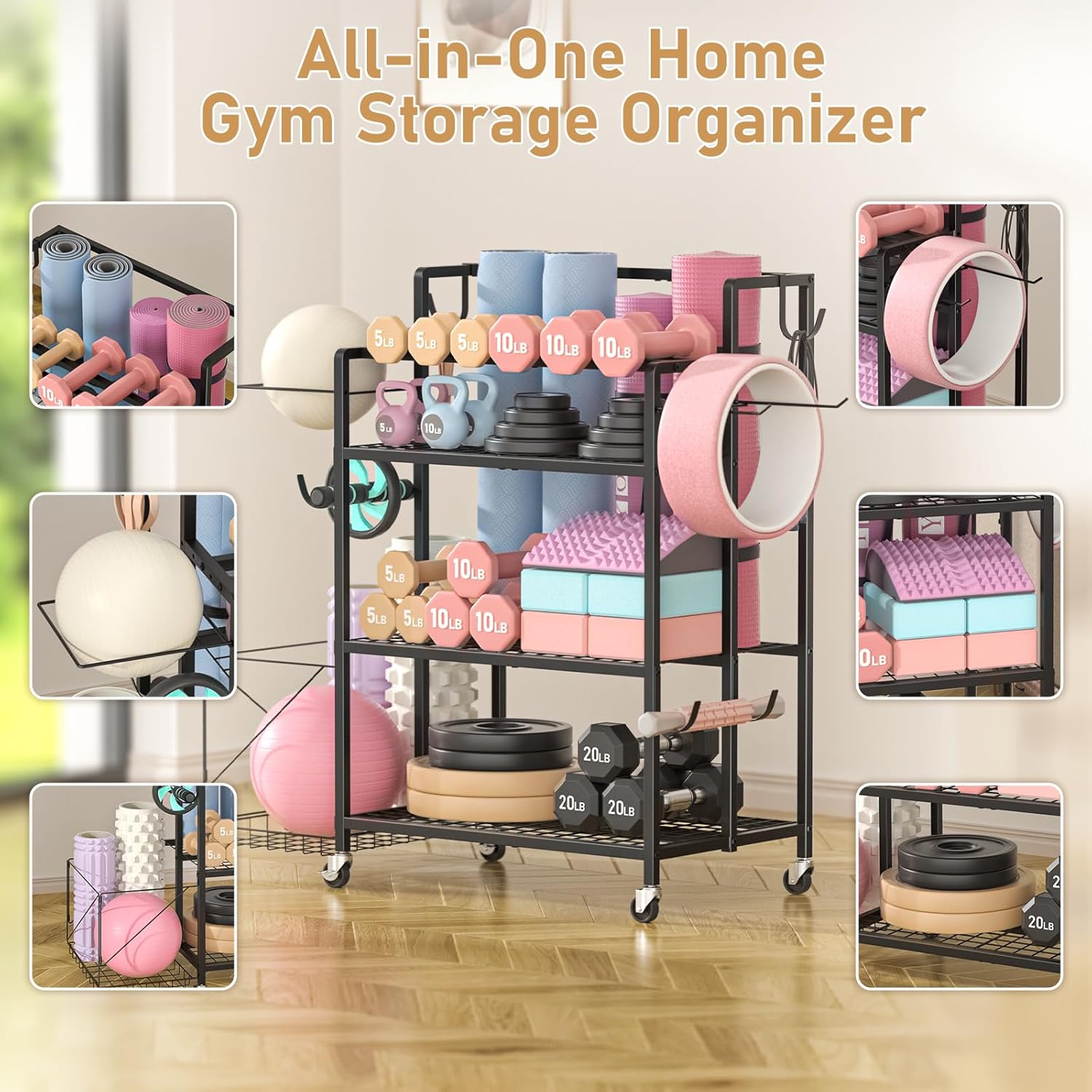 Home Gym Storage, No Material  - Home Gym Dumbbell Workout incelemesi ve fiyatı