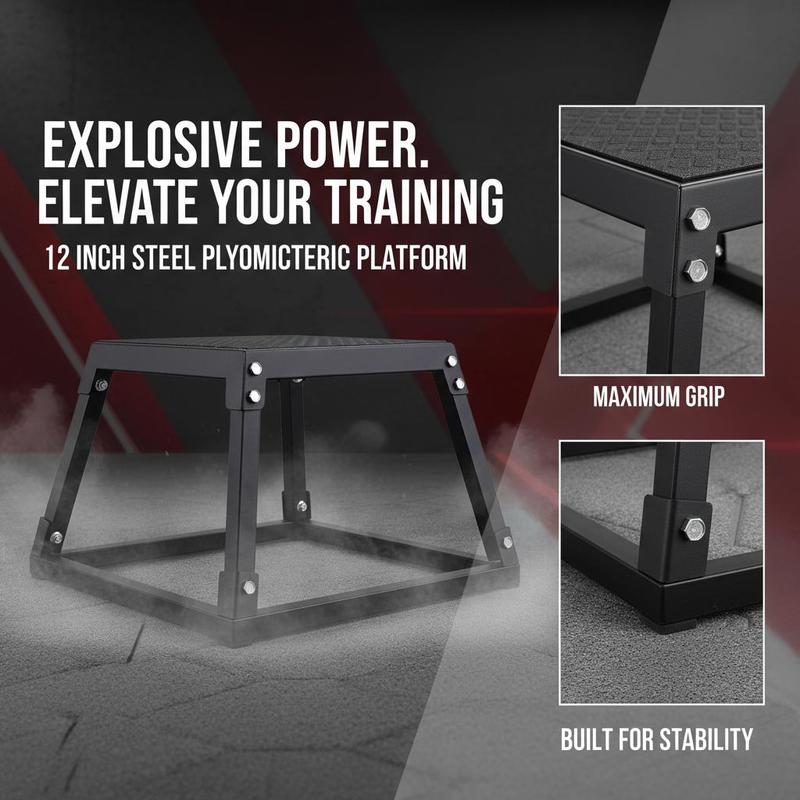 Steel Jumping Platform 12 Inch - Home Gym Exercise incelemesi ve fiyatı