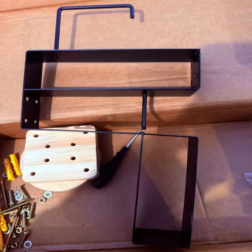 Wood Motorcycle Helmet Holder  - Home Gym Garden incelemesi ve fiyatı