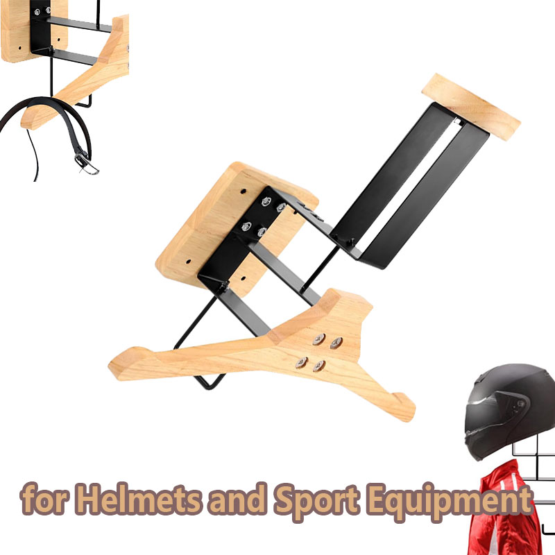 Wood Motorcycle Helmet Holder  - Home Gym Garden incelemesi ve fiyatı