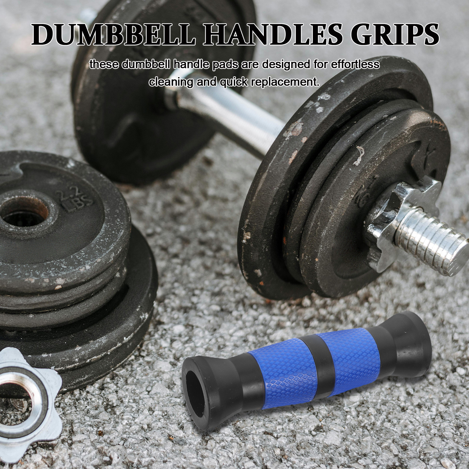 2Pcs Blue Black Reusable Dumbb - Home Gym Dumbbell Workout incelemesi ve fiyatı