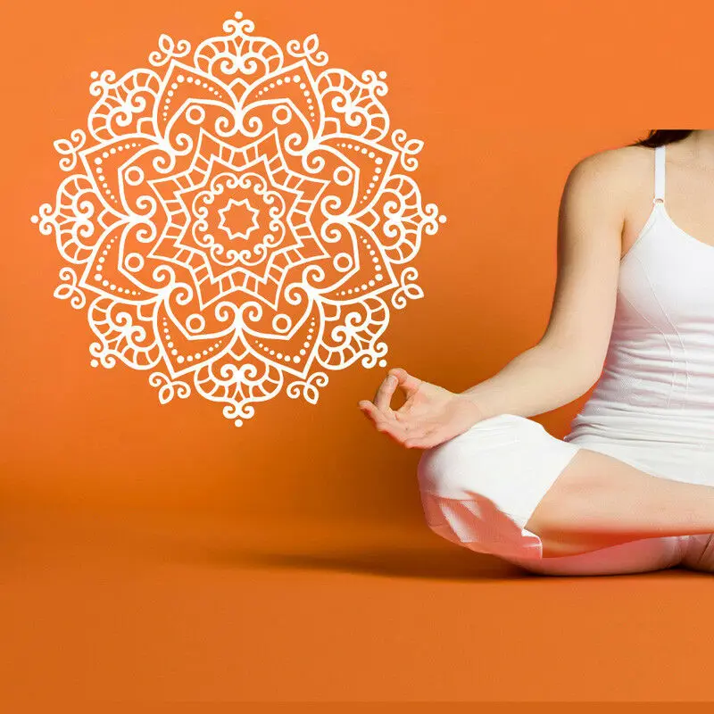Yoga Hinduism Buddha Wall Stic - Home Gym Yoga Room incelemesi ve fiyatı