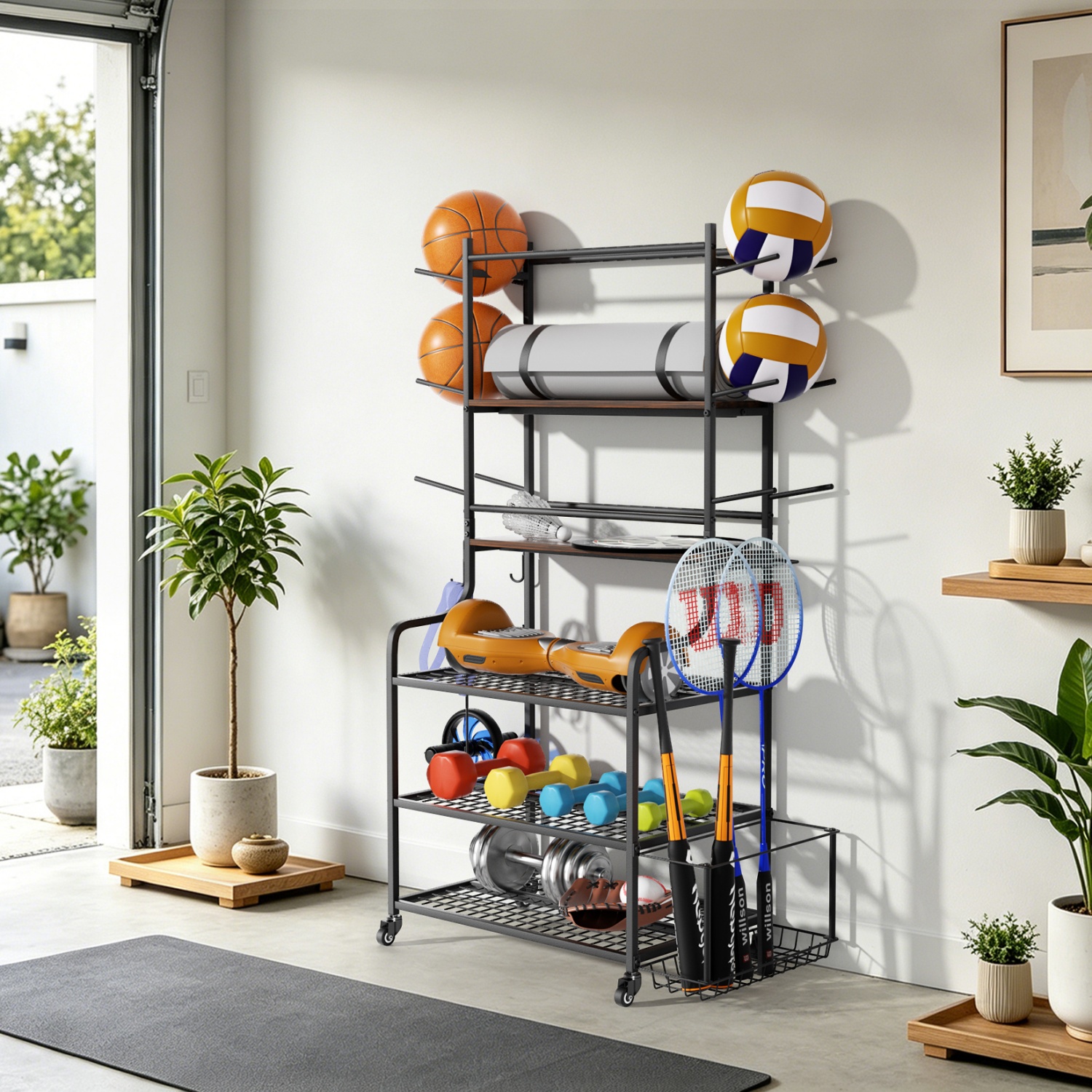 Yoga Mat Storage Rack Home Gym - Home Gym Yoga Mat incelemesi ve fiyatı