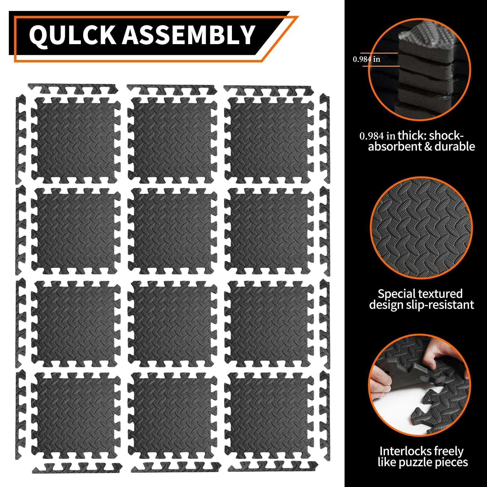30x30x2.5CM Thickened Yoga Puz - Home Gym Yoga Mat incelemesi ve fiyatı