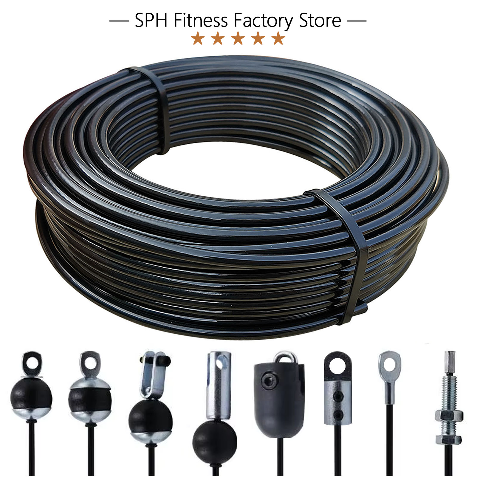 5/6mm Thick Steel Wire Rope Fi - Home Gym Nala incelemesi ve fiyatı