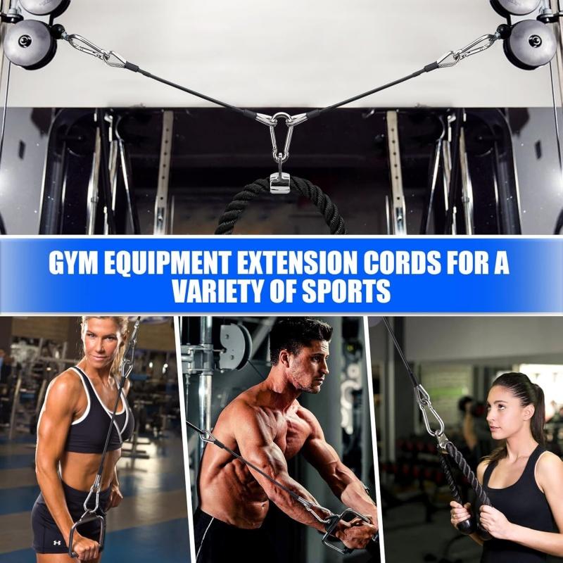 1/2 pcs gym cable extension co - Home Gym Nala incelemesi ve fiyatı