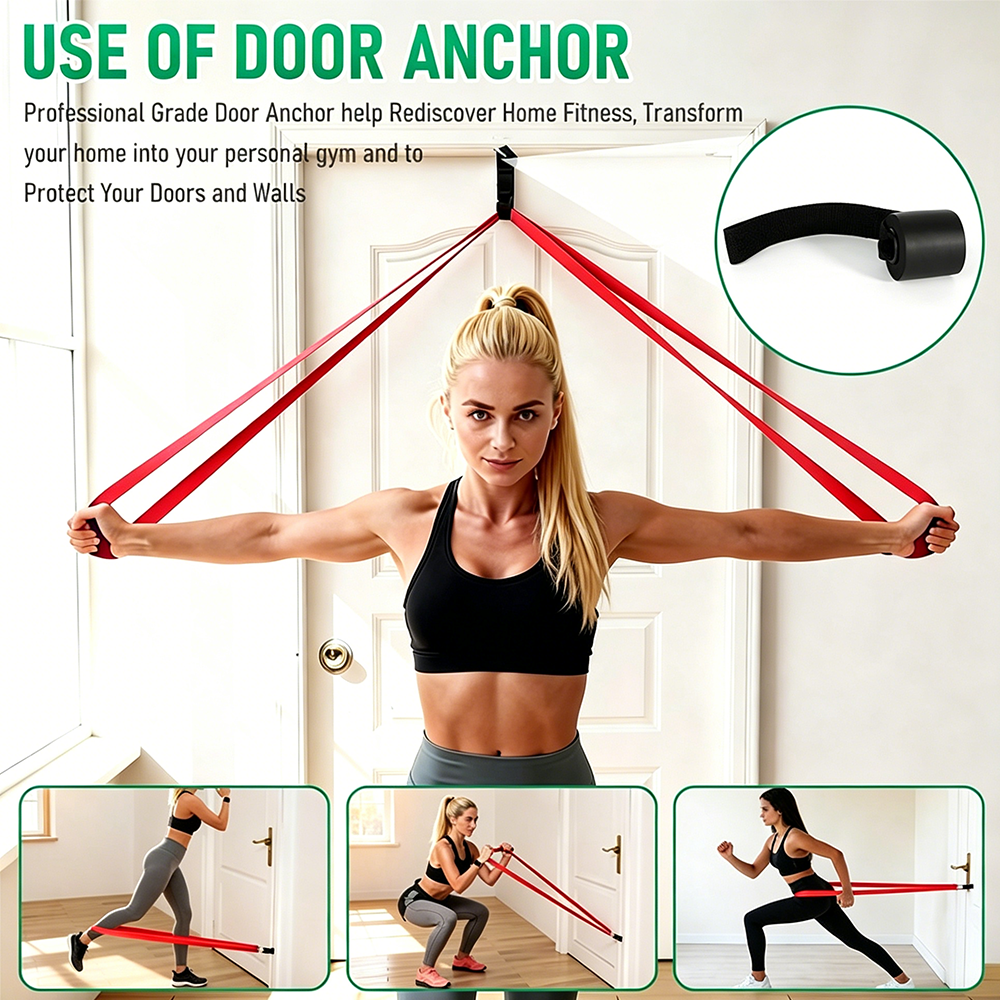10Pcs 4-Level Resistance Bands - Home Gym Setup incelemesi ve fiyatı
