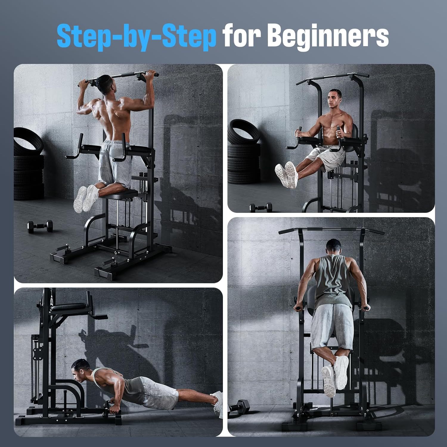 Power Tower Pull-Up Dip Statio - Home Gym Garden incelemesi ve fiyatı