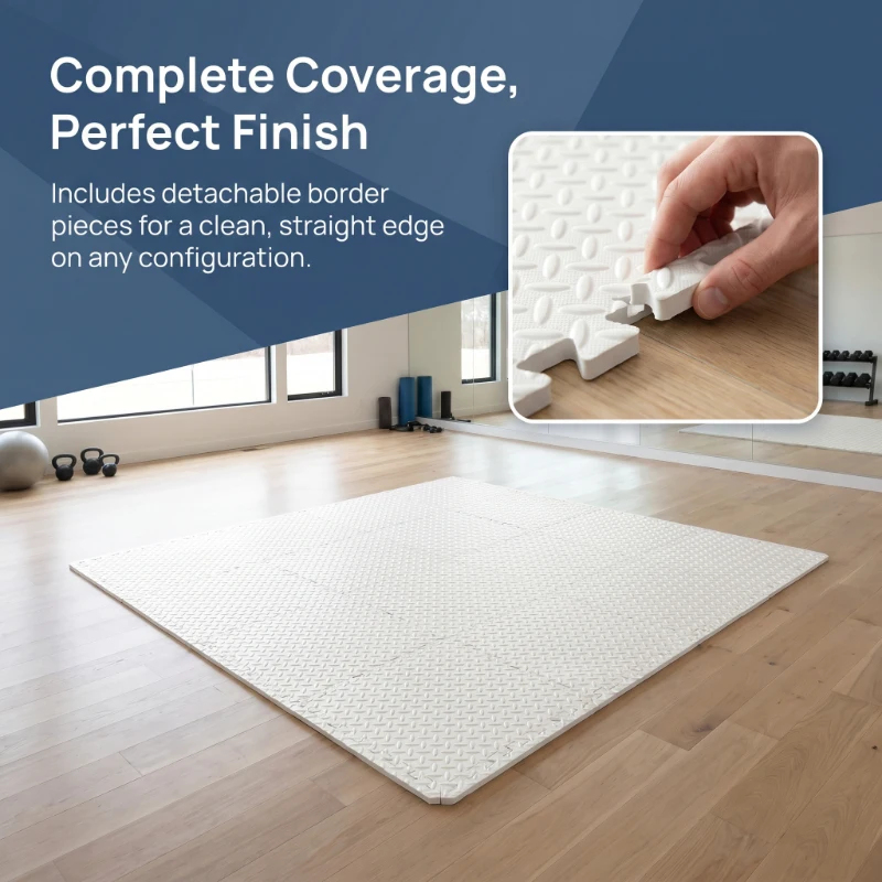 Yoga Gym Mat 14 Pcs 2cm Thick  - Home Gym Yoga Room incelemesi ve fiyatı