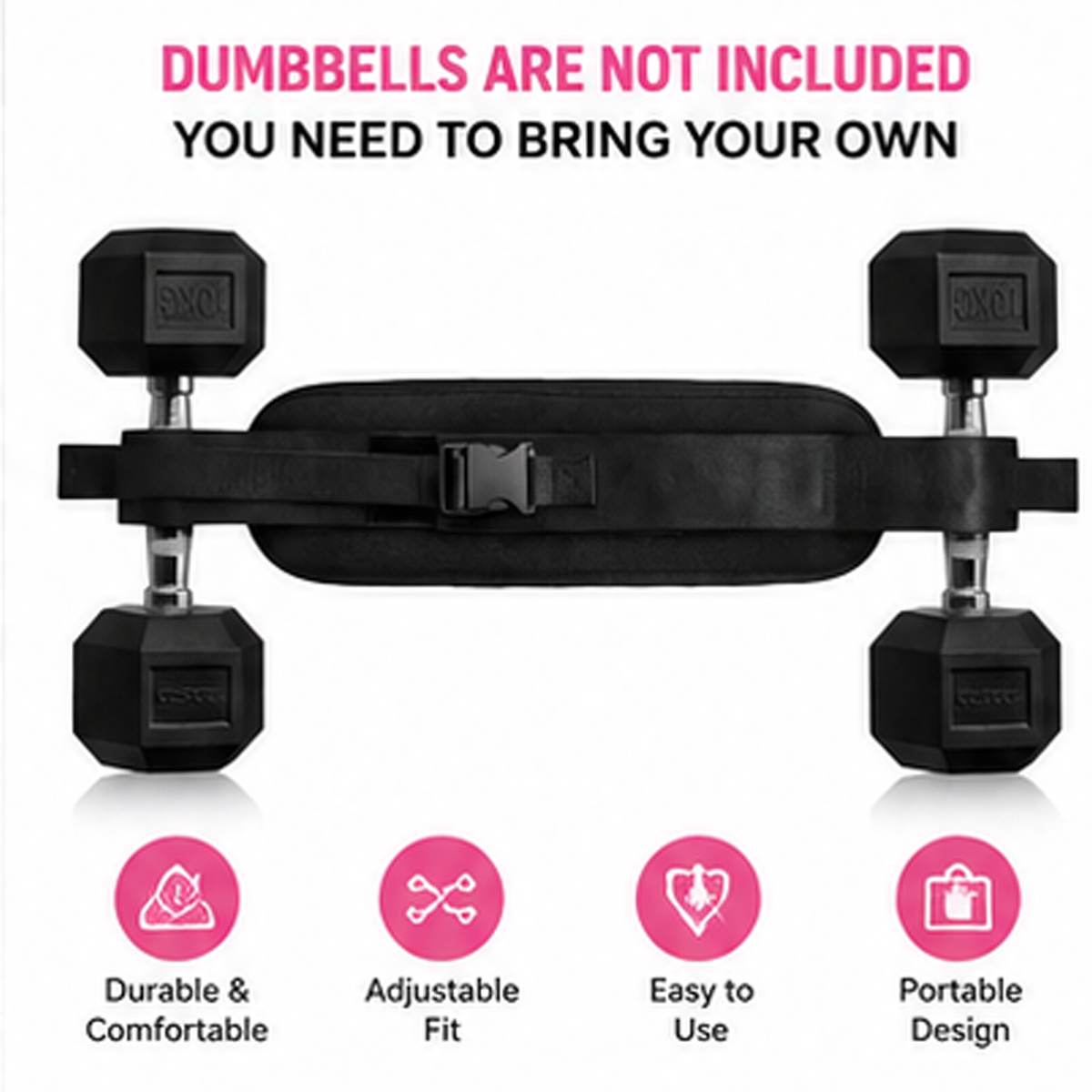 Heavy Duty Nylon Hip Thrust Be - Home Gym Dumbbell Workout incelemesi ve fiyatı