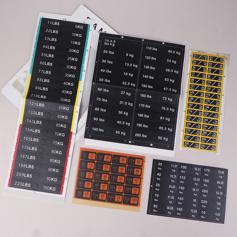 Weight Stack Labels 4.5kg To 1 - Home Gym Garden incelemesi ve fiyatı