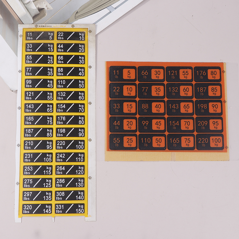 Weight Stack Labels 4.5kg To 1 - Home Gym Garden incelemesi ve fiyatı