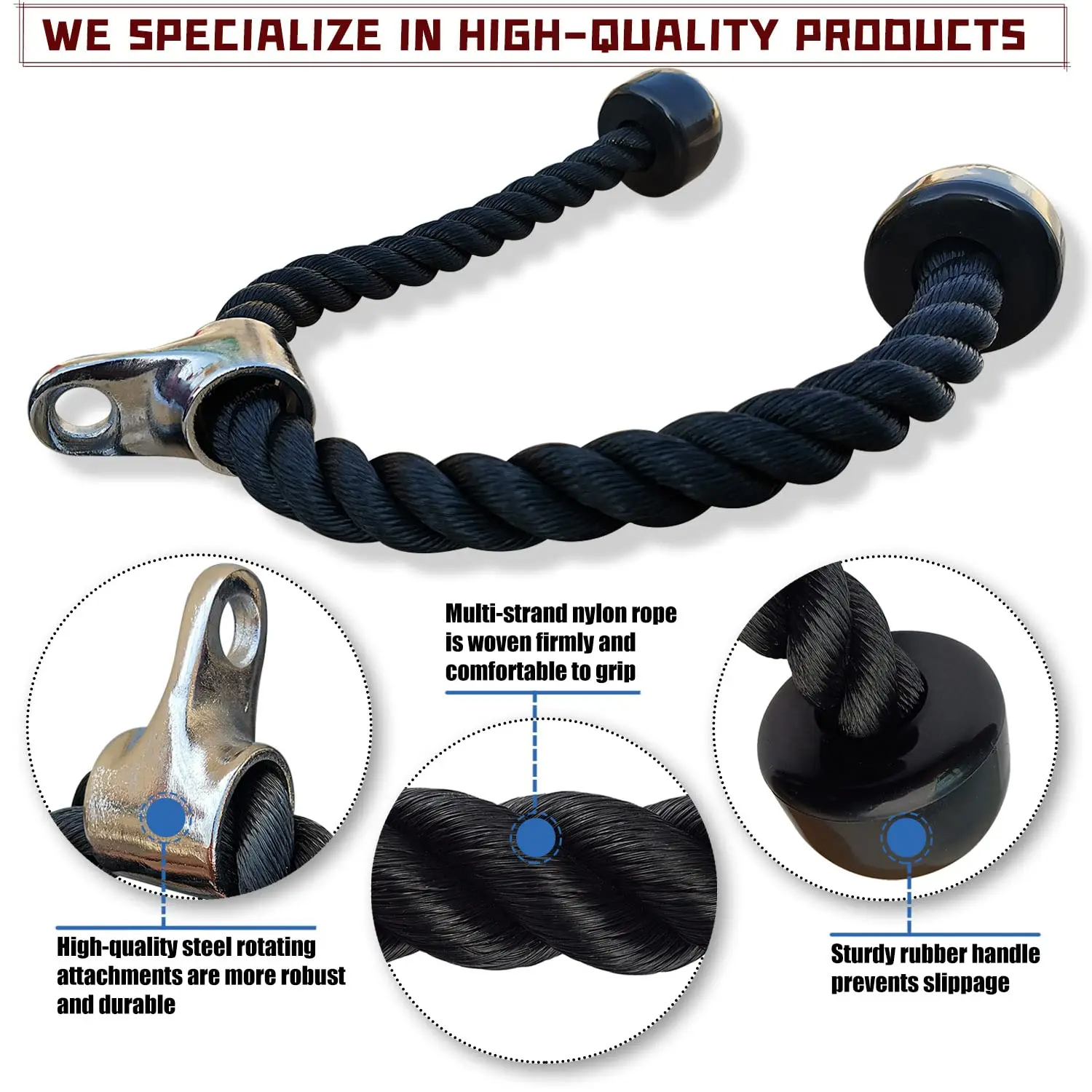 70/90/120/140cm Triceps Pull D - Home Gym Tunturi incelemesi ve fiyatı