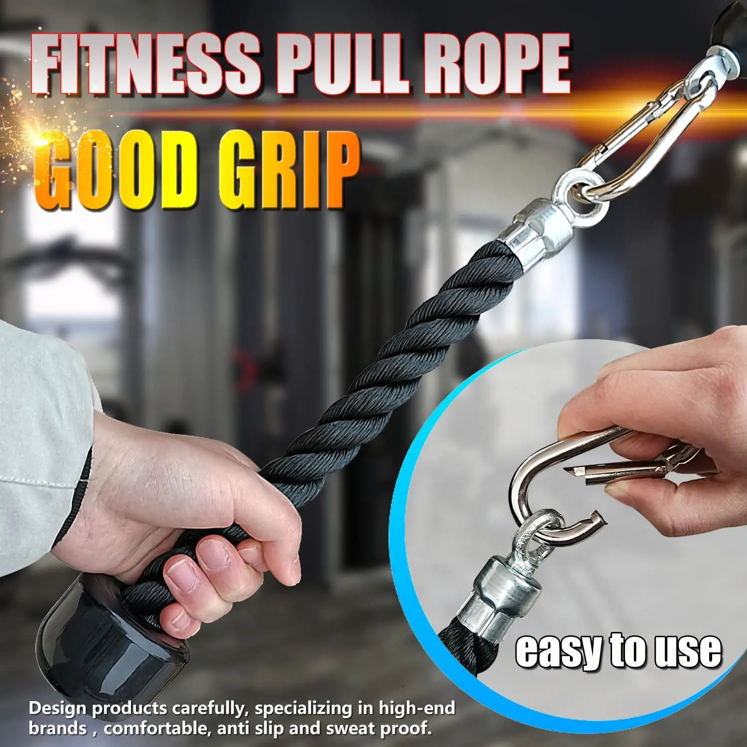 70/90/120/140cm Triceps Pull D - Home Gym Tunturi incelemesi ve fiyatı