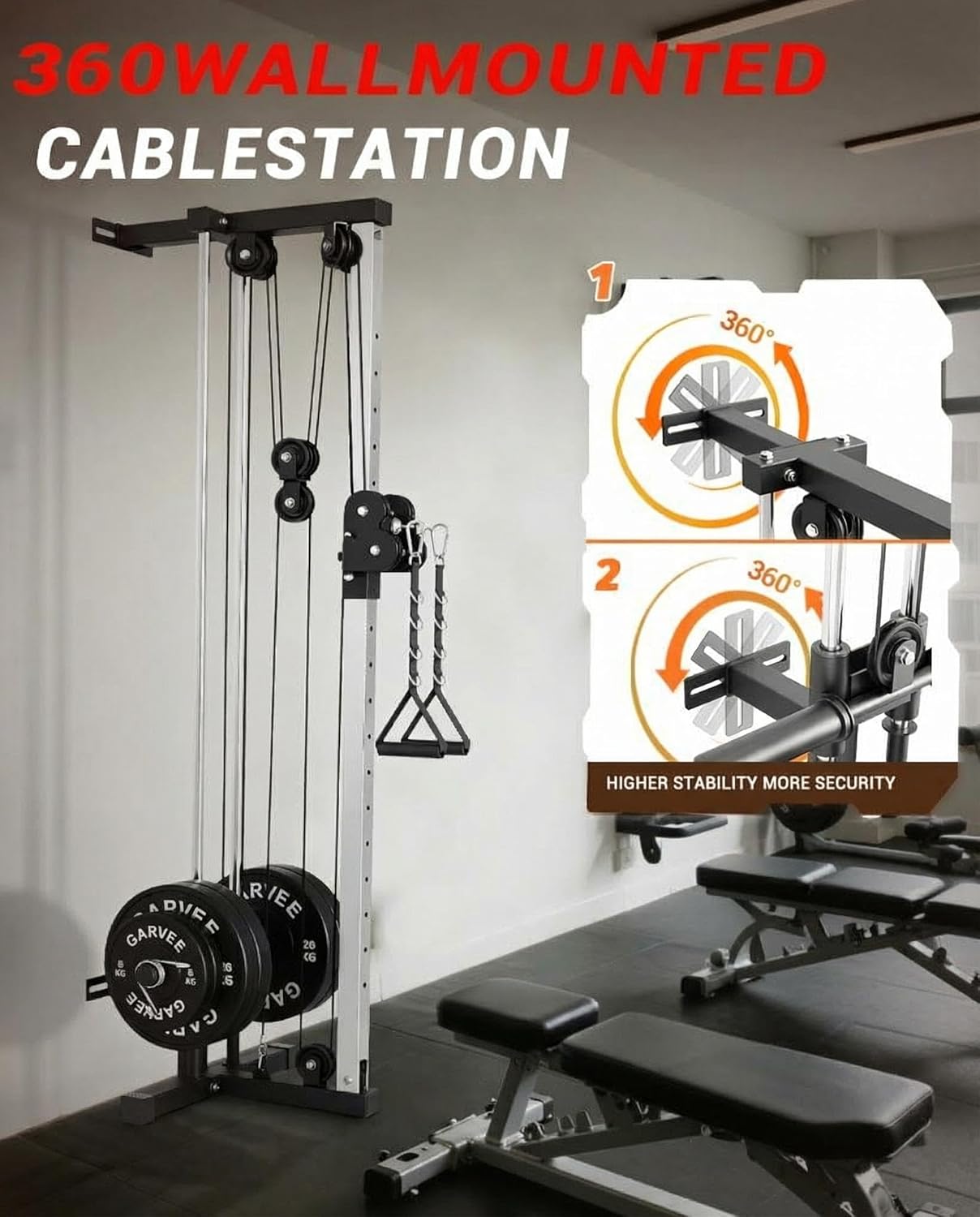 Wall Mount Cable Station Dual  - Home Gym Tunturi incelemesi ve fiyatı