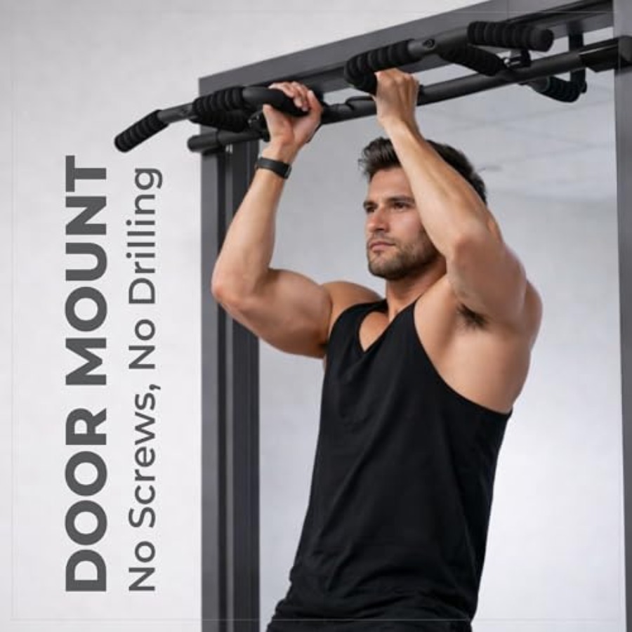 Doorway Pull Up Bar Set with S - Home Gym Setup incelemesi ve fiyatı