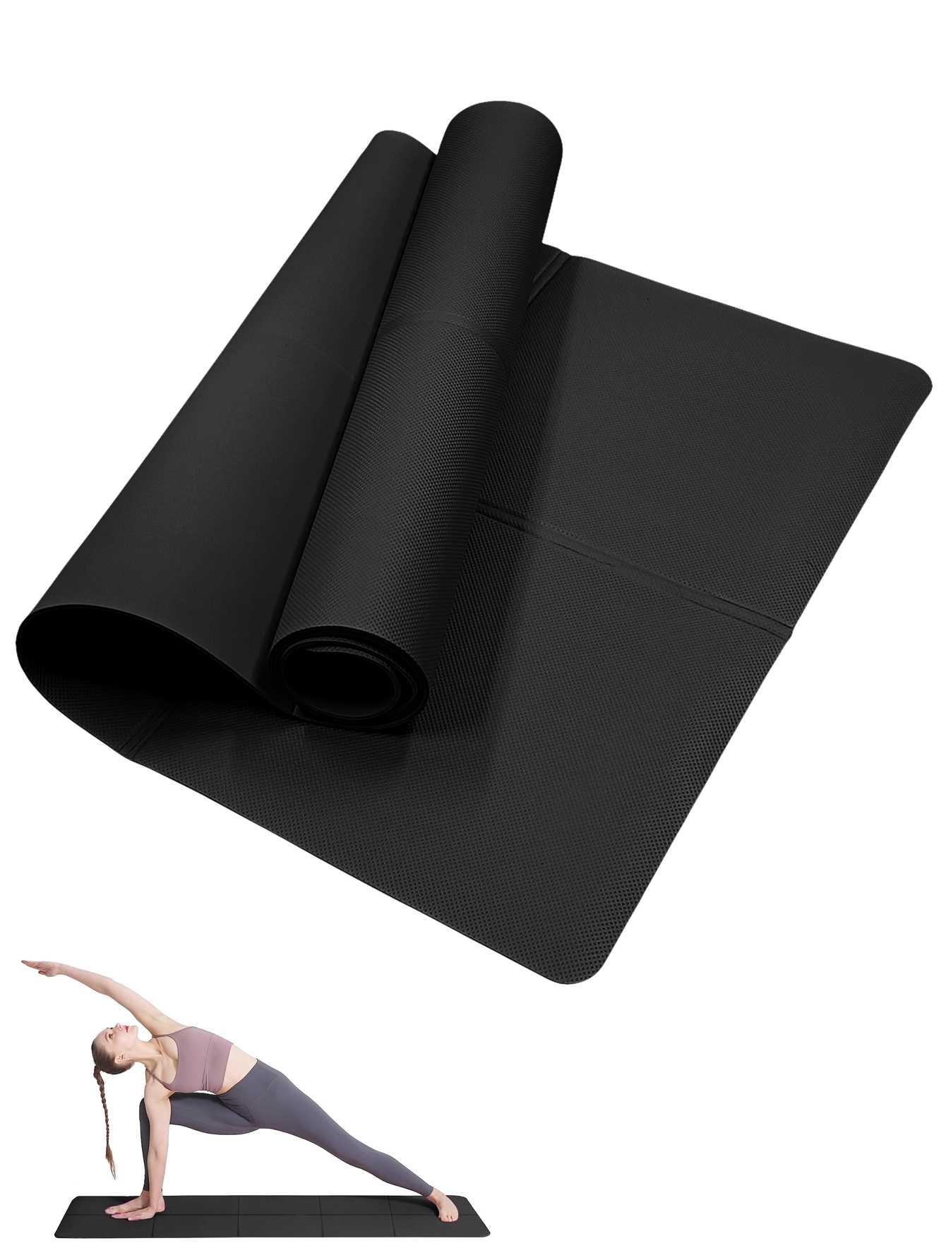 Foldable Yoga Mat Black Eco Fr - Home Gym Yoga Mat incelemesi ve fiyatı