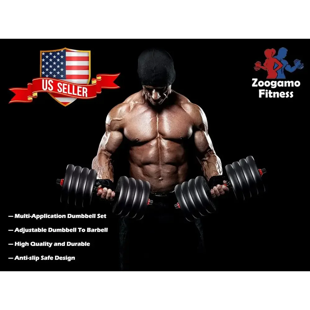 88-110 Lbs Adjustable Dumbbell - Home Gym Dumbbell Workout incelemesi ve fiyatı