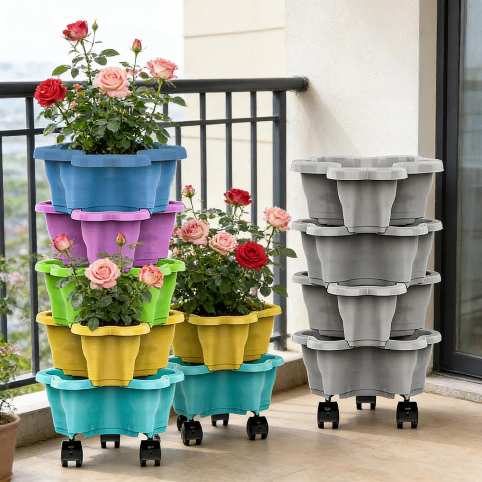 4/5 Tiers Flowerpot Vertical T - Home Gym Garden incelemesi ve fiyatı