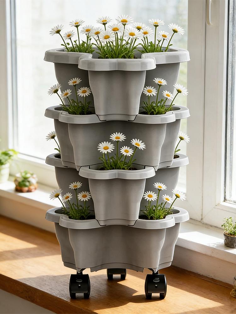 4/5 Tiers Flowerpot Vertical T - Home Gym Garden incelemesi ve fiyatı