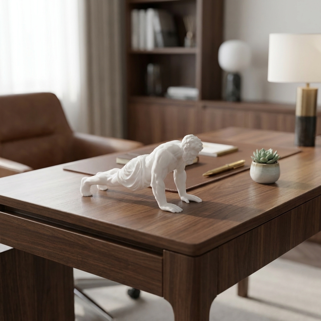 Creative Push-Up Statue Orname - Home Gym Setup incelemesi ve fiyatı
