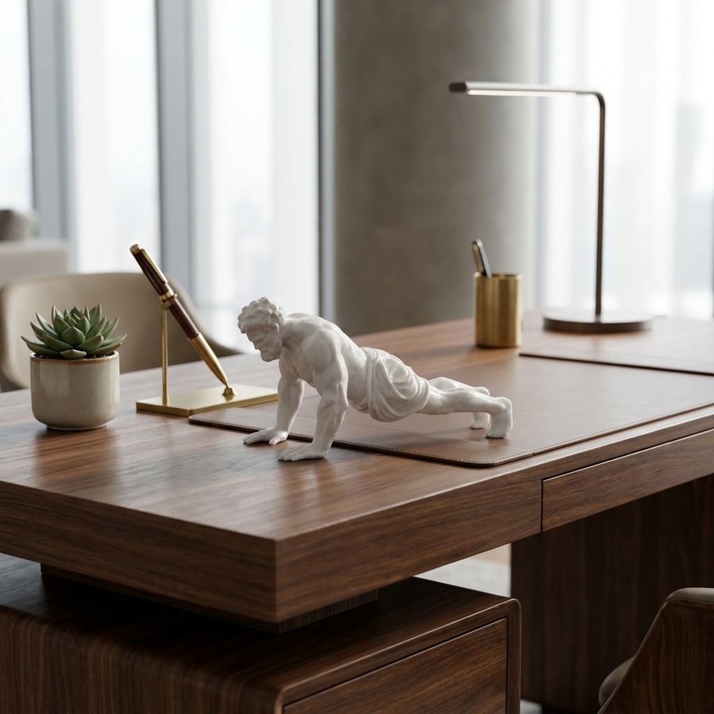 Creative Push-Up Statue Orname - Home Gym Setup incelemesi ve fiyatı