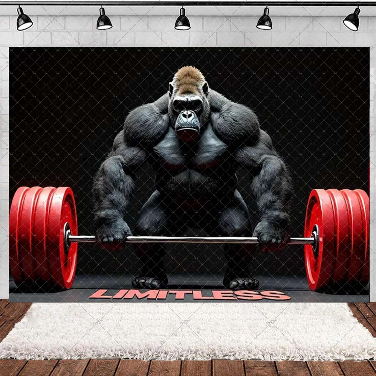 Fitness Weightlifting Gym Them - Home Gym Outdoor incelemesi ve fiyatı