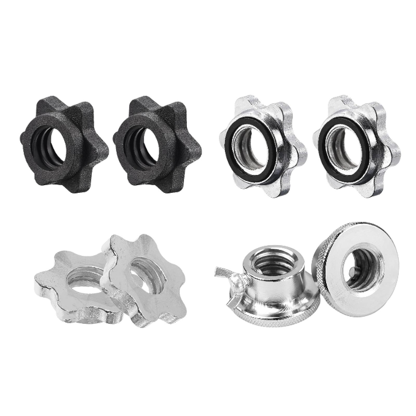 2Pcs Barbell Screw Collars Equ - Home Gym Dumbbell Workout incelemesi ve fiyatı
