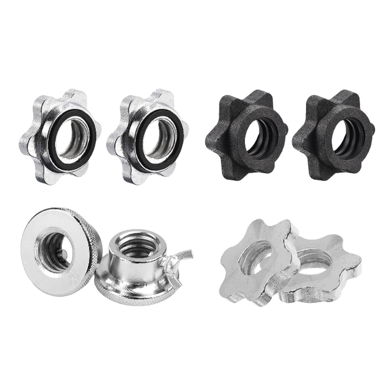 2Pcs Barbell Screw Collars Equ - Home Gym Dumbbell Workout incelemesi ve fiyatı
