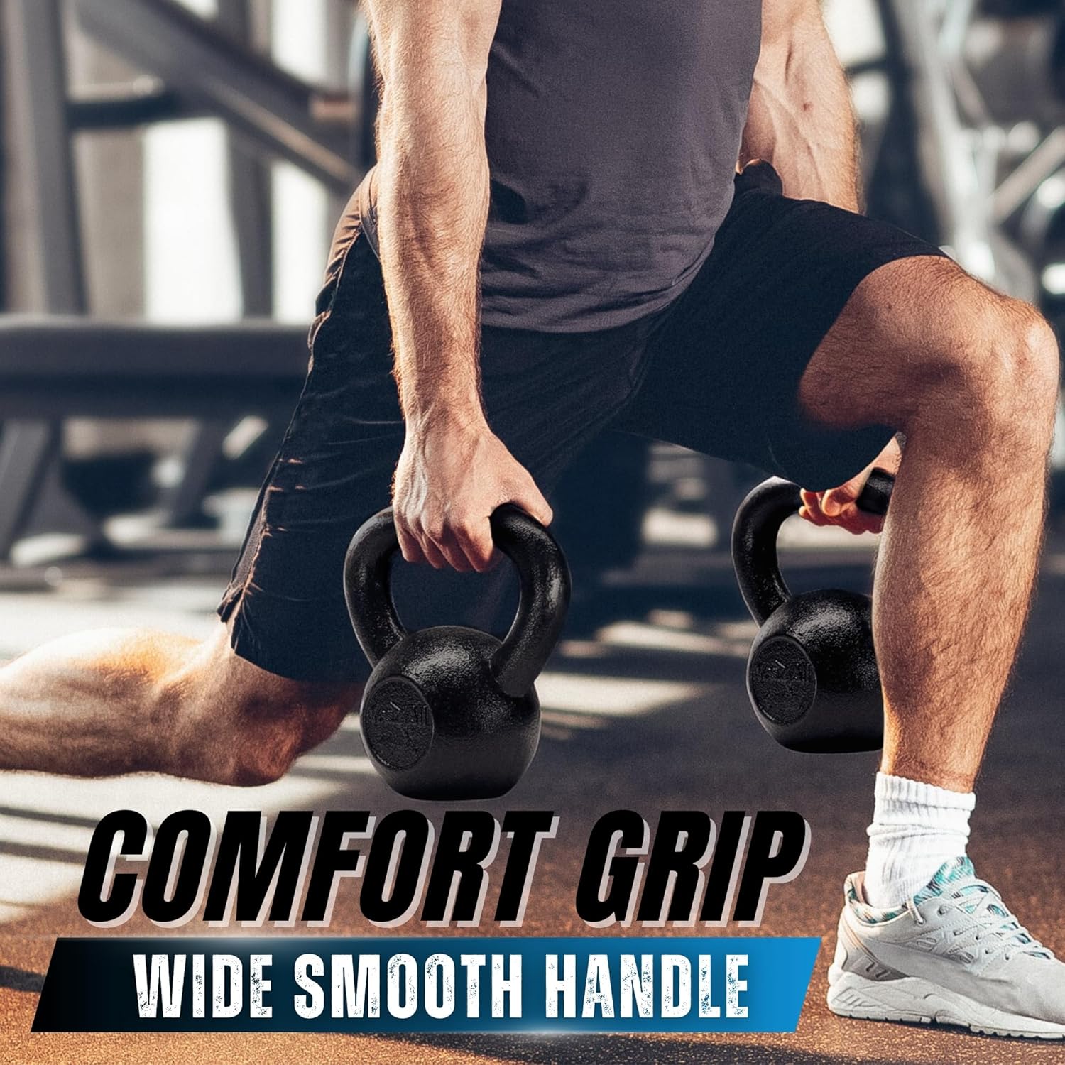 5-80 lbs Cast Iron Kettlebell  - Home Gym Dumbbell Workout incelemesi ve fiyatı