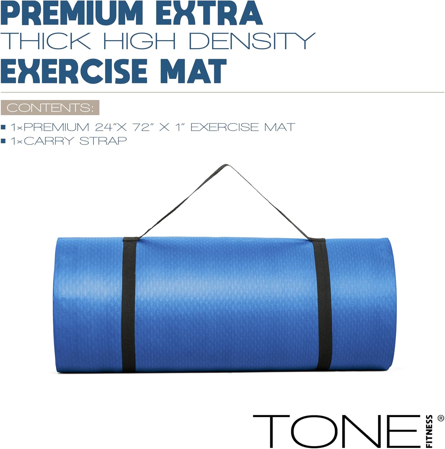1-Inch Thick Yoga Mat, High-De - Home Gym Yoga Mat incelemesi ve fiyatı
